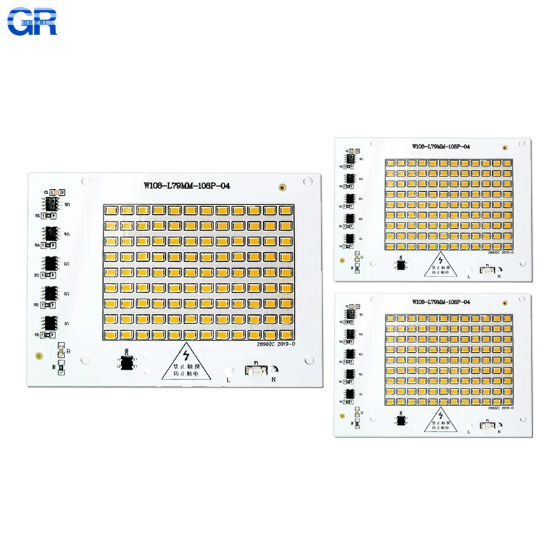 LED 칩 램프 비드, LED 220V 스마트 IC, 드라이버 필요 없음, DIY 투광 조명, LED 매트릭스 스포트라이트, 야외 칩 램프, 10W, 20W, 30W, 50W, 100W