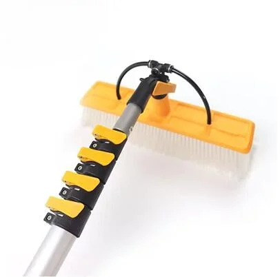 Outlet Telescopic Long Rod Solar Panel Cleaning Equipment  Manual Solar Cleaning Brush