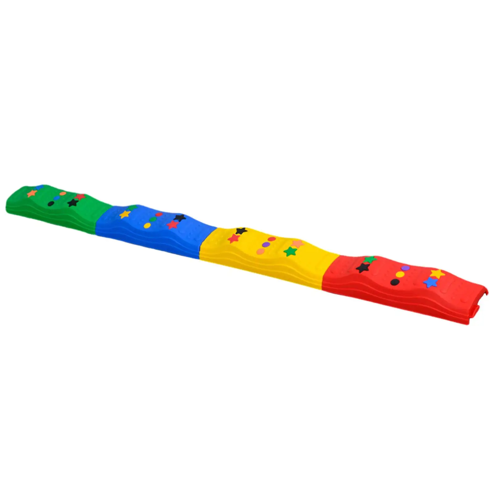 Colored Balance Beams for Kids Playground Promote Balance Strength Coordination Physical Sensory Play Non Slip Stepping Stones