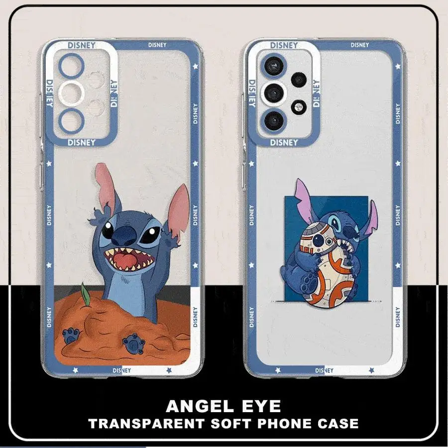 Cartoon Cute Disney Stitch Phone Case for Samsung Galaxy A21s A52s A06 A02 A03s A71 4G A51 A10s A20s A50s A31 Soft Shell