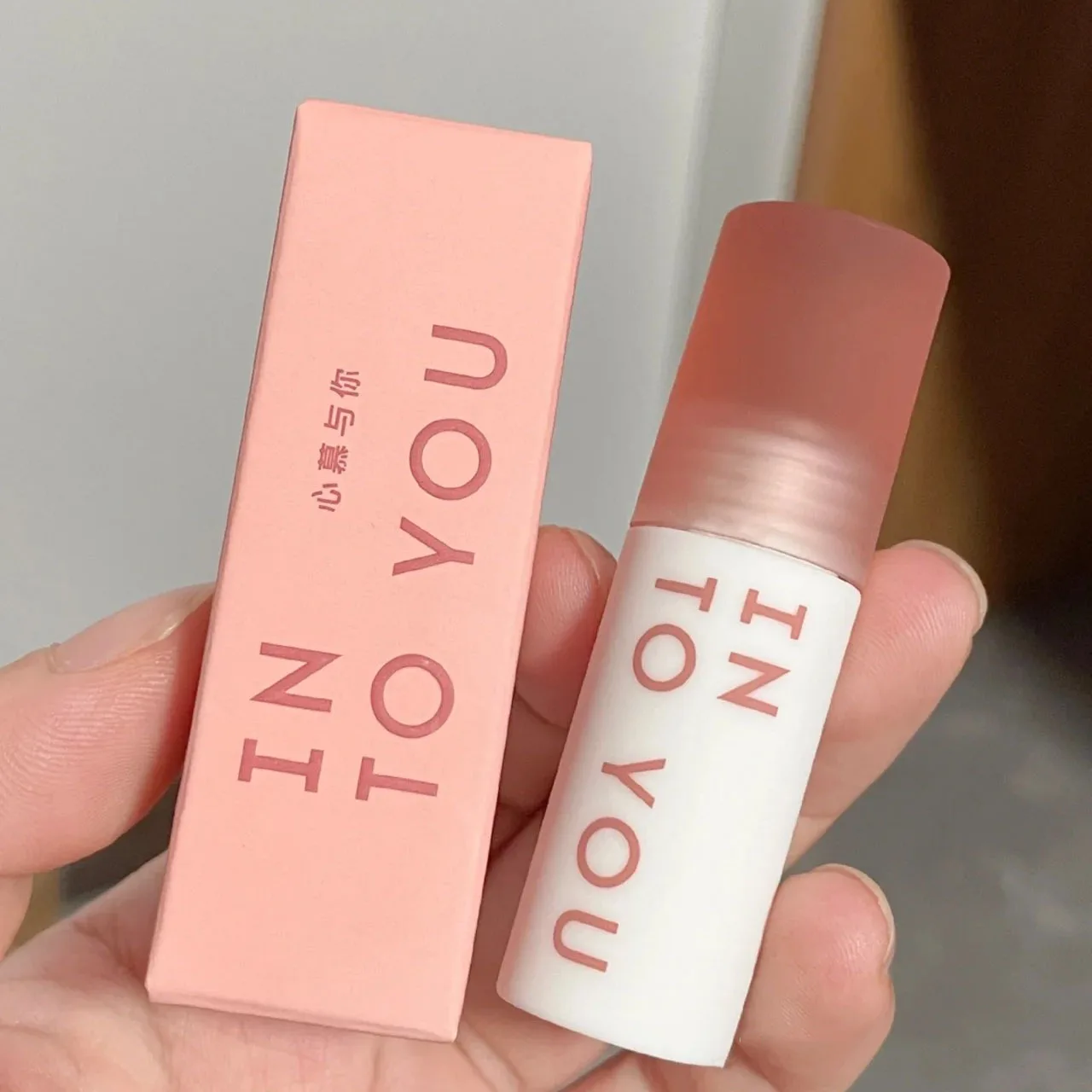 INTO YOU Lip Gloss Velvet Lipstick Lip Glaze Matte Waterproof Long Lasting Red Lip Tint Women Makeup Original Genuine Beauty