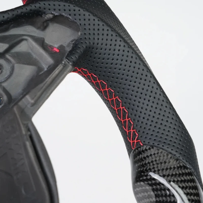 Style Carbon Fiber Steering Wheel for  W221 W222 W204 W205 W212 Direct Replacement