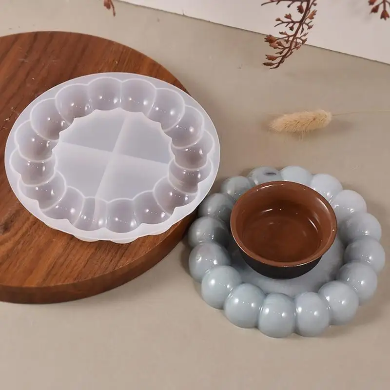 

31KD Silicone Resin Mold Bubble Resin Mold Round Epoxy Casting Mold for Making DIY Artwork,Home Decor