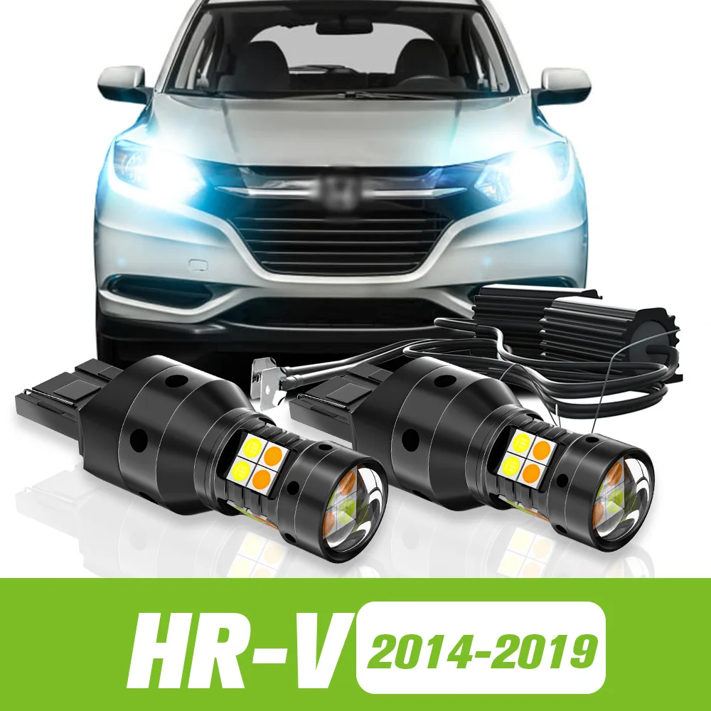 

2 шт., Светодиодные поворотники для Honda HR-V HRV 2014-2019