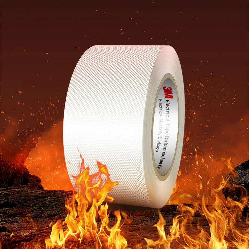 

3M 69 Fiberglass Tape Single-Sided Mesh Adhesive Tape High Temperature Resistant Heat Insulating Binding Strong Fixing Fiberglas