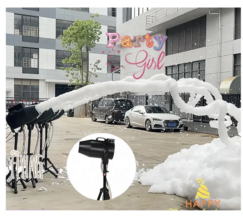 CE Hot selling TOP foam maker Jet foam machine party blower entertainment Kids Foam Cannon Swimming Pool Park snow waterproofDJ