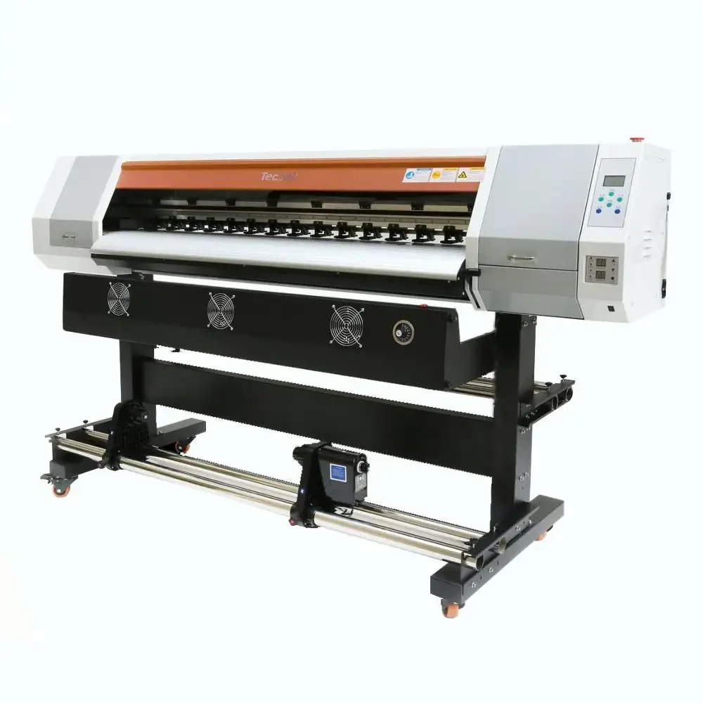 Digital Inkjet Eco Solvente Impressora, Tarpaulin Printing Plotter, Tecjet, 1,8 m Dx5/Dx7/xp600, Preço na Índia