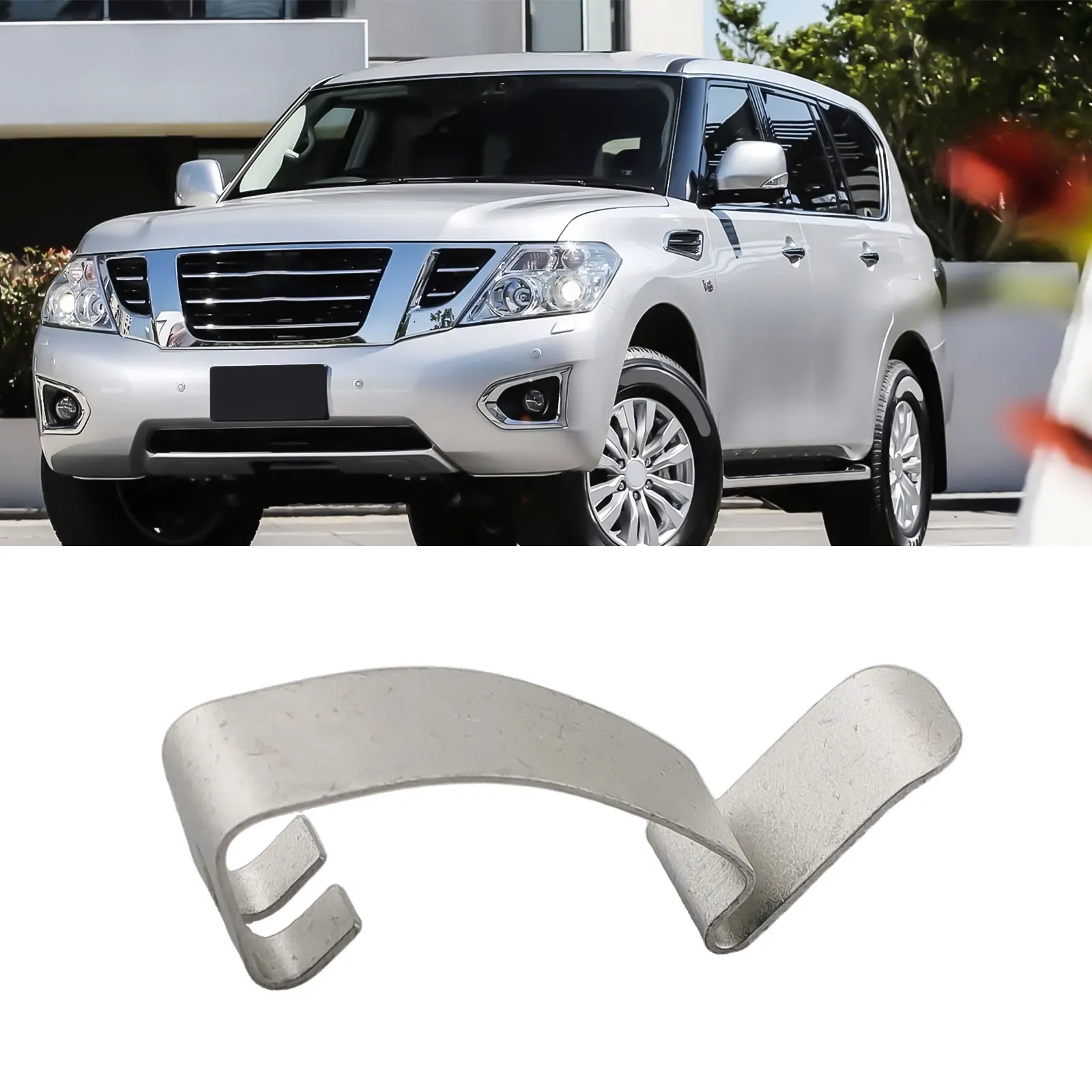 2/1pcs Car Air Cleaner Box Lid Clip For Nissan Patrol GU Y61 RD28 TD42 ZD30 Air Filter Housing Box Auto Fastener Clips Accessori