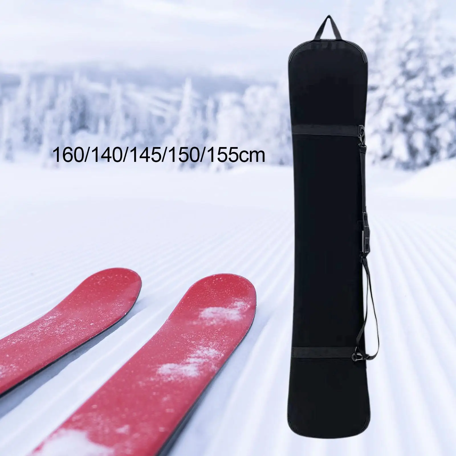 

Snowboard Cover Sleeve Protective Snowboard Bag Adjustable Shoulder Strap
