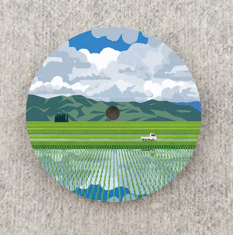 Циферблат NH35, циферблат с природным пейзажем, 28,5 мм, подходит для часов NH35/NH36, запасные части, аксессуары, индивидуальный логотип