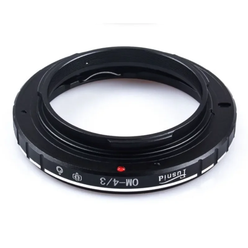 

OM-4/3 Lens Adapter Ring For Olympus OM Lens to 4/3 Four Thirds Camera Mount Adapter Ring E-620 E600 E450 E-520 E5 E-3 Accessory