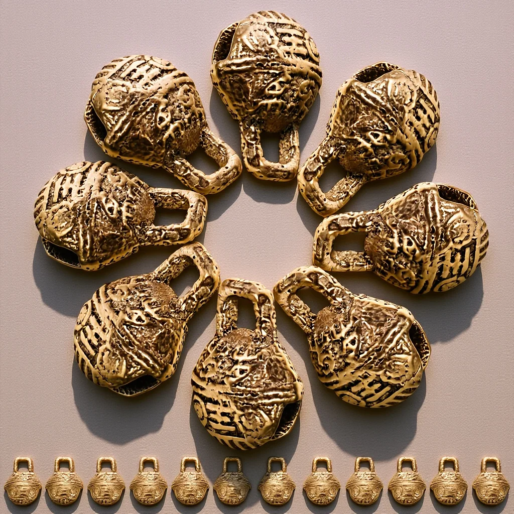 

30pcs Vintage Hanging Craft Diy Jewelry Charms Small For Crafts Diy Crafts Bells Bell Ornaments Bell Pendant Necklace