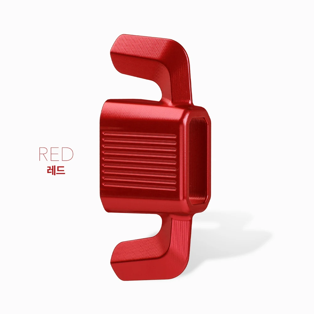 

For Hyundai Santa FE MX5 2024-2026 Car Tuning Auto Aluminum Alloy Steering Column Shift Knob Cover Trim Accessories