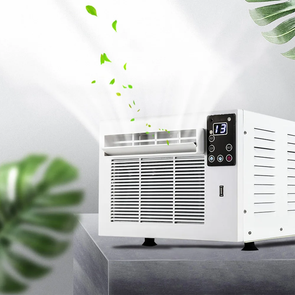 Remote Control Air Conditioner LED Panel Portable Air Conditioning Fan Heating & Cooling Dehumidification Cooler For Home Office