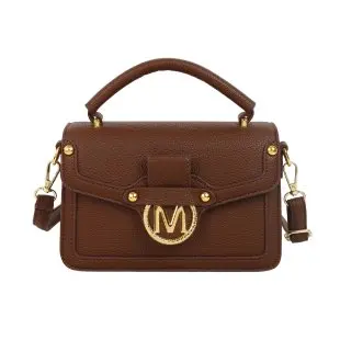 حقيبة يد نسائية فاخرة راقية بتصميم أنيق حقيبة مزخرفة بحروف جديدة مدمجة بغطاء منفصل بسحاب حقيبة كتف ساعي البريد #6