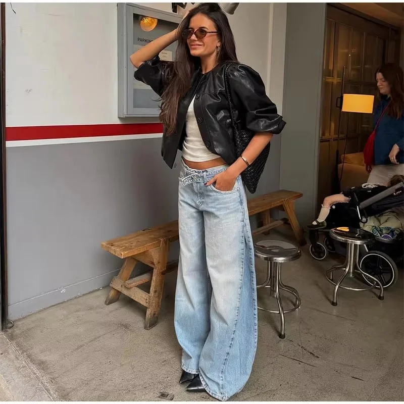 2026 New Fashion Temperament Women's Simple Commuter Versatile Casual Jeans