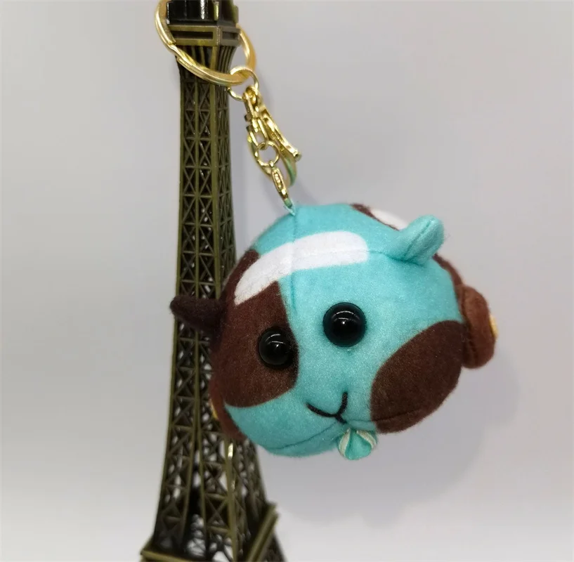 10cm Animal PUI PUI stuff plush figure chain doll kids collection model