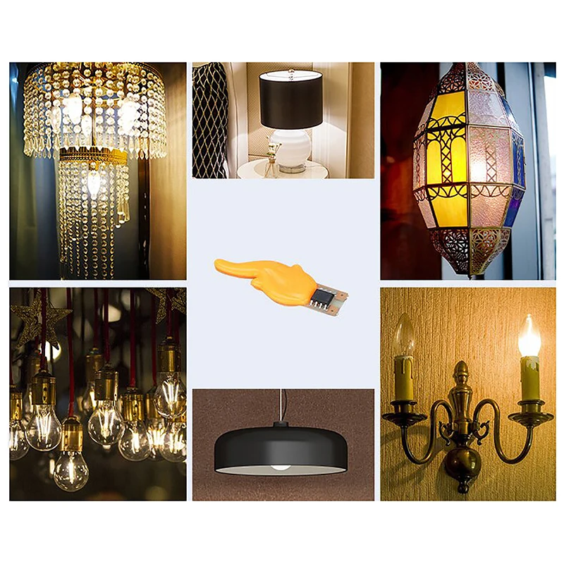 

1 шт., 3 В, светодиодная нить накаливания, вспышка, свечи Эдисона 1900-2200 К, украшение для диодной лампы, аксессуары, сделай сам, ретро свеча