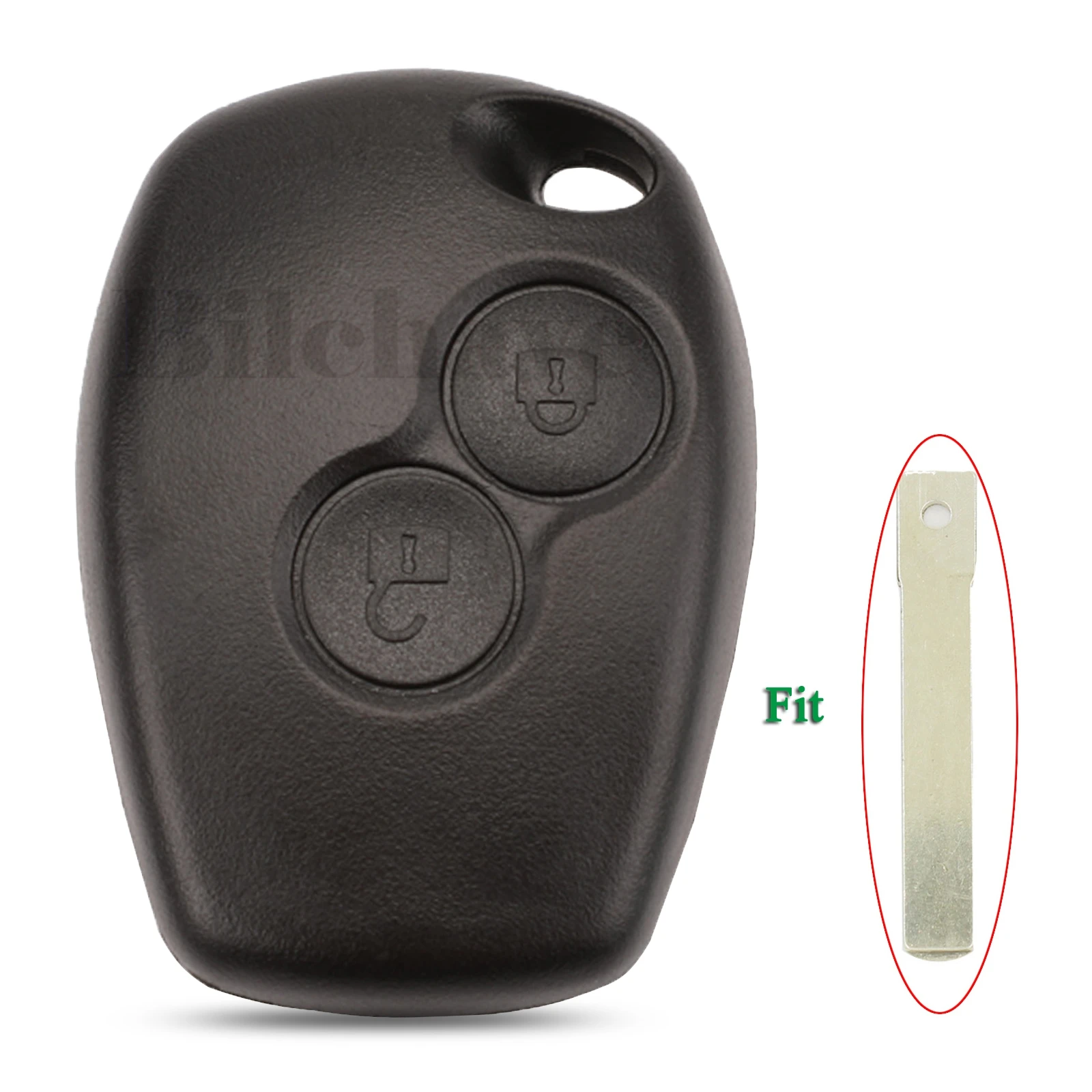 Bilchave 2 Buttons Remote Key Shell Case For Renault Megane Modus Espace Laguna Duster Logan DACIA Sandero Fluence Clio Kangoo