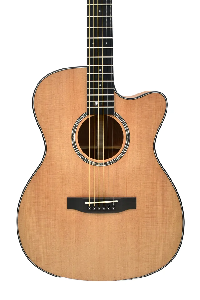 High Quality Top Solid Acoustic Guitar On Clearance