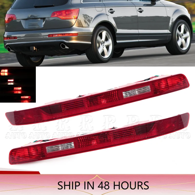 High Quality Tail Light for Audi Q7 2009-2015 Rear Signal Light Rear Lamp Cover Trim Exterior Lighting Accessories EU Version Bu