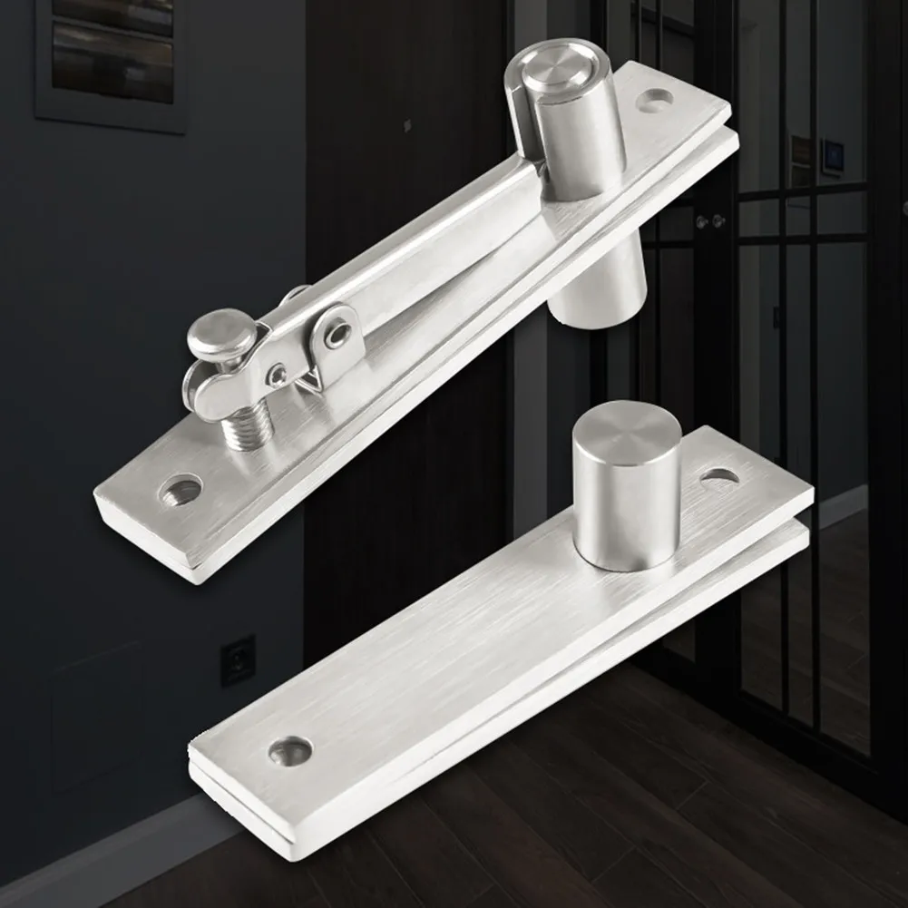 

Stainless Steel Pivot Door Hinge Heavy Duty For Wood 360 Degree Shaft For Room Mansion Tall Building Rotary Door Hardware