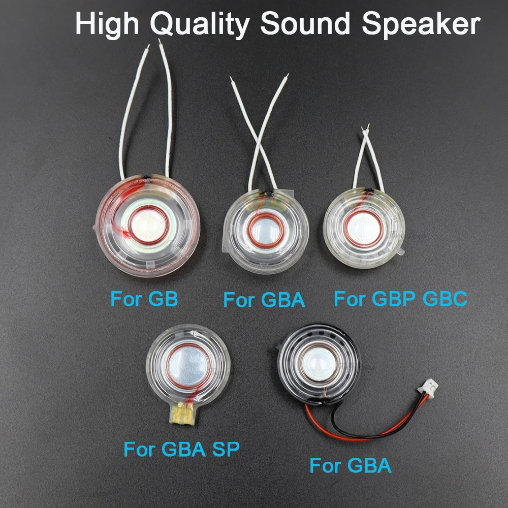 Neuer hochwertiger Sound-Lautsprecher für GBA GBC GBP GB GBA SP Lautsprecher-Spiel-Ersatzzubehör
