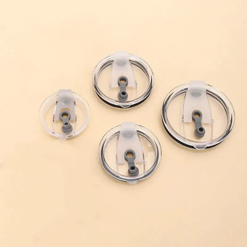 Plastic Lids Sealing Bottle Cover Splash Spill Proof Plan Cup Car Cup Lids Travel Coffee Mug Straw Lid Set Water Cup Accessorie