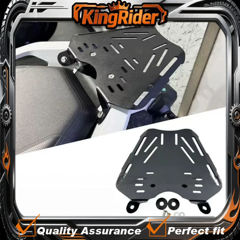 【Supreme quality】ZONTES 368G Modified Rear Luggage Rack with Stainless Steel Floor Plate Upgrade and Thickening