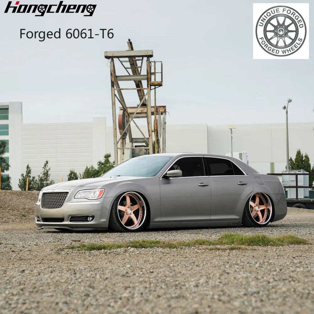 

Новая модель 26-дюймовых 2-составных классических кованых дисков с пятью спицами 5x112 5x120 5x114.3, ширококрашеные легкосплавные кованые автомобильные диски