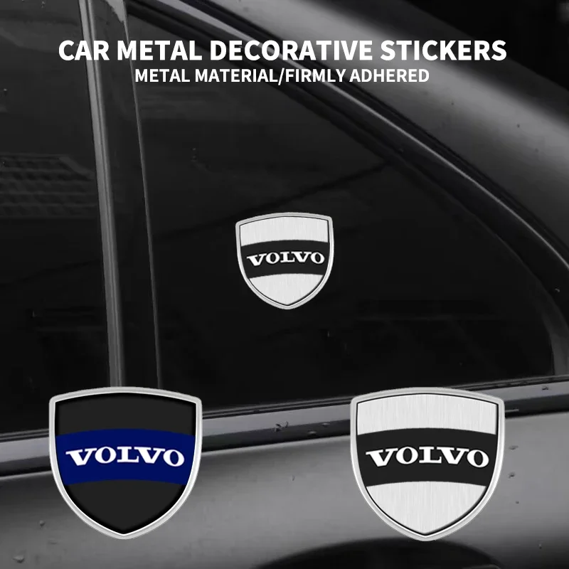 

Car Shield Badge Sticker Auto Body Side Window Decoration Accessories For Volvo V40 V50 S40 S80 XC60 S90 XC90 S60 XC40 C40 S60