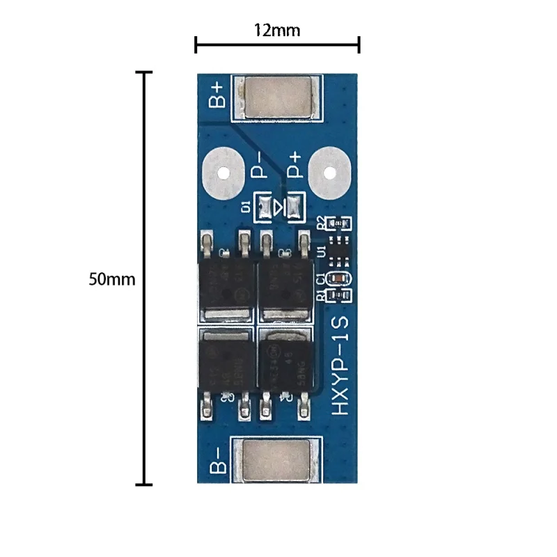 BMS 1S 12A 16A 25A 3.2V lithium battery protection board 18650 4.2V charging voltage/short circuit/overcharge prevention