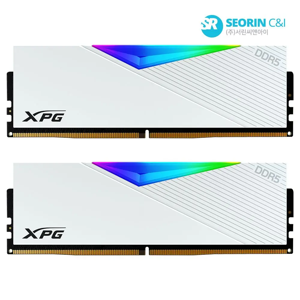 [Serin official] ADATA DDR5-6000 CL30 LANCER RGB White Package Serin (32GB(16Gx2))