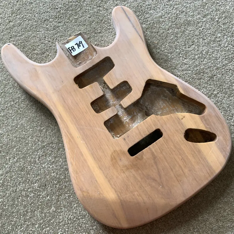 FB709  Solid Mahogany Wood for ST Guitar Body Custom Order Replace and DIY Guitar Parts Unfinished Version Right HAND