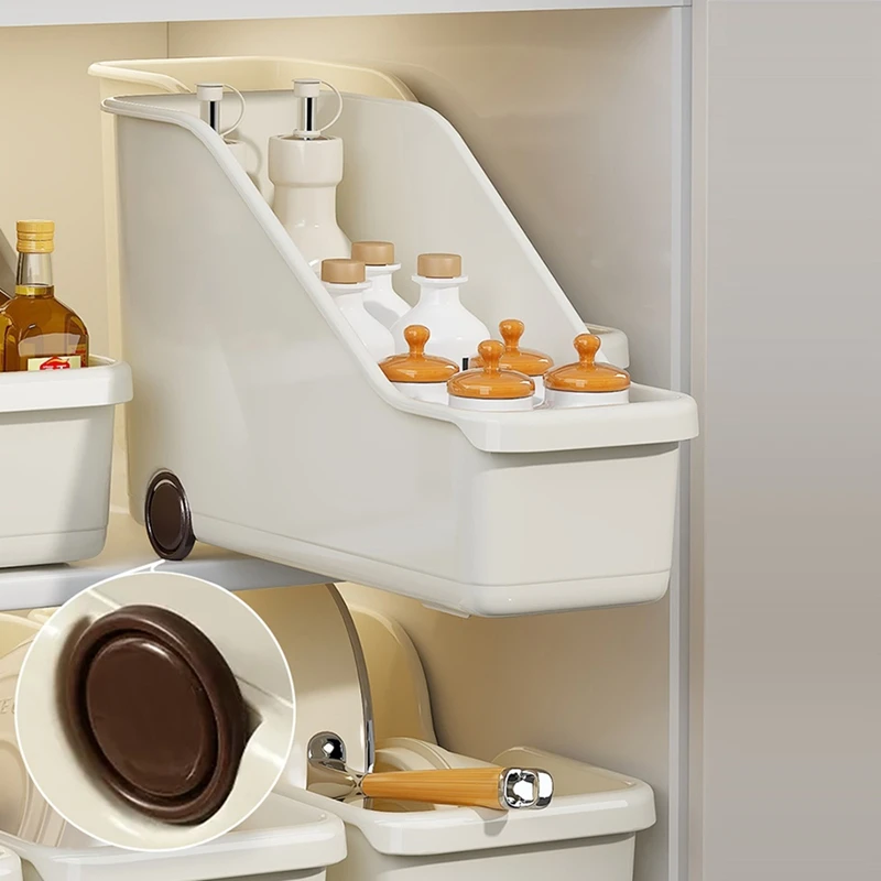 ABWR-주방 바구니 보관 바구니, 도르래 잡화 보관 바구니