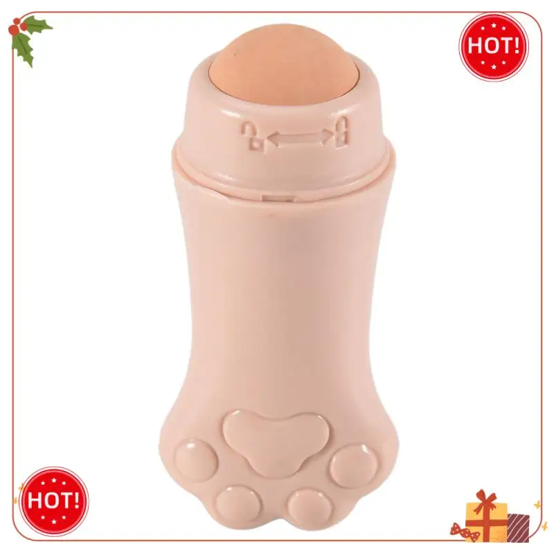 ABLE-натуральный вулканический валик для контроля жирности, катящийся камень, инструмент для ухода за кожей лица, очищающий масло для лица, впитывающий роликовый шарик