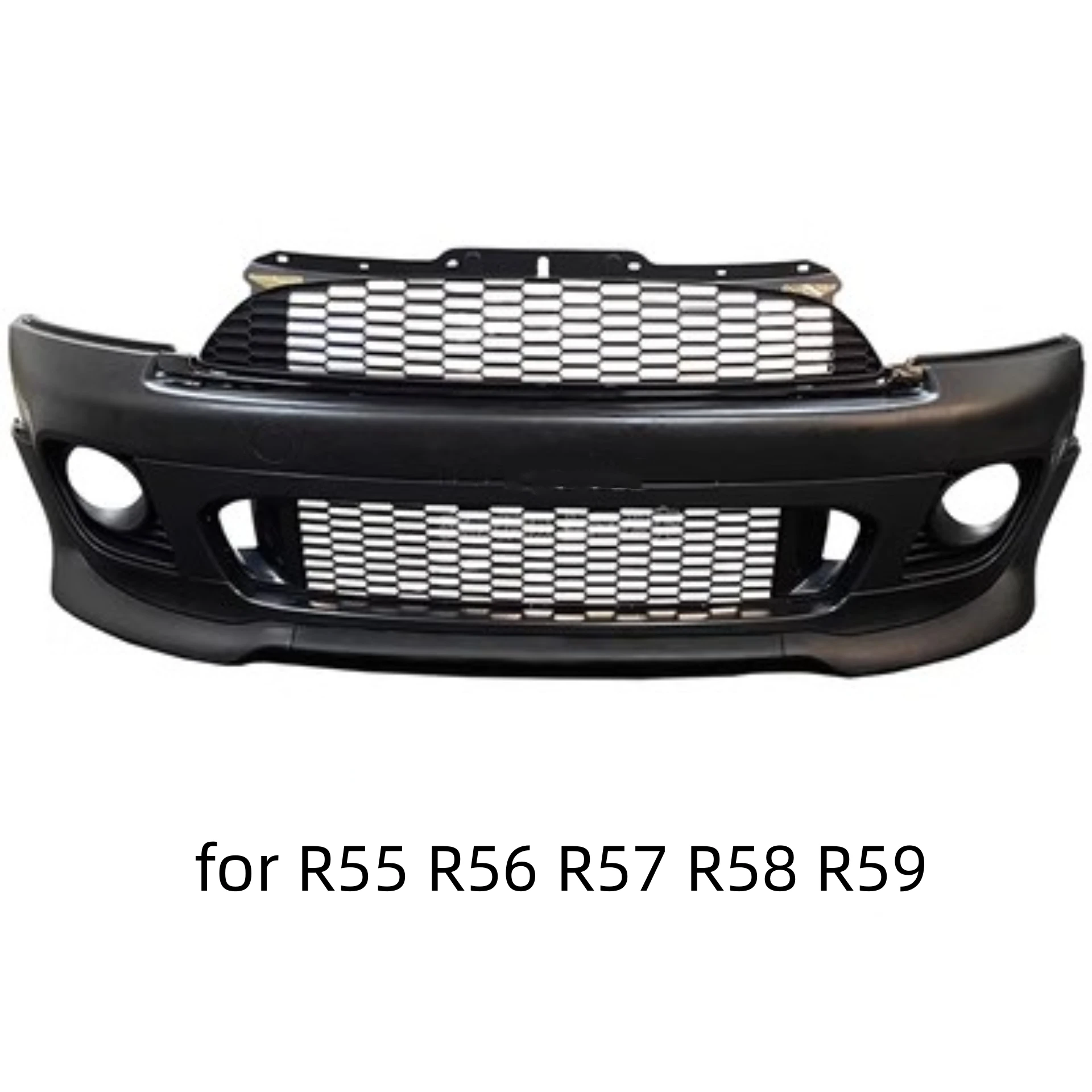 Body Kit Front Rear Bumper Engine Cover Fog Lamp for BMW MINI R55 R56 R57 R58 R59 Side Skirt Convert Surround Car Accessories