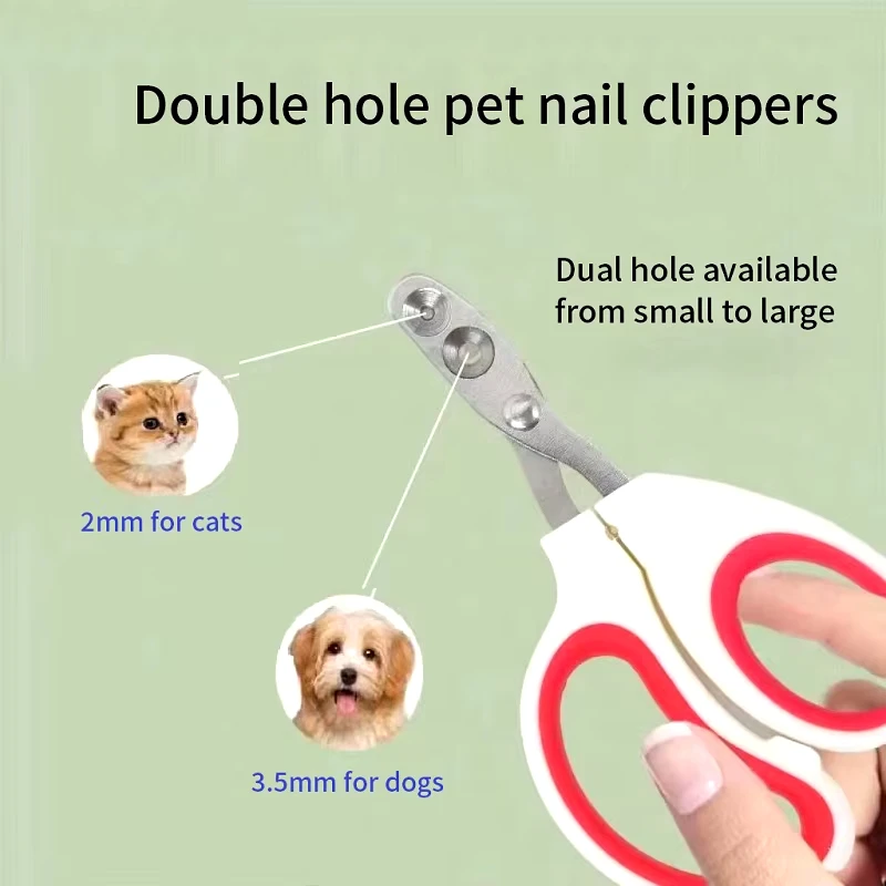 Professional Cat Nail Scissors Pet Dog Nail Clippers Toe Claw Trimmer Pet Grooming Supplies Products for Small Cat Dog