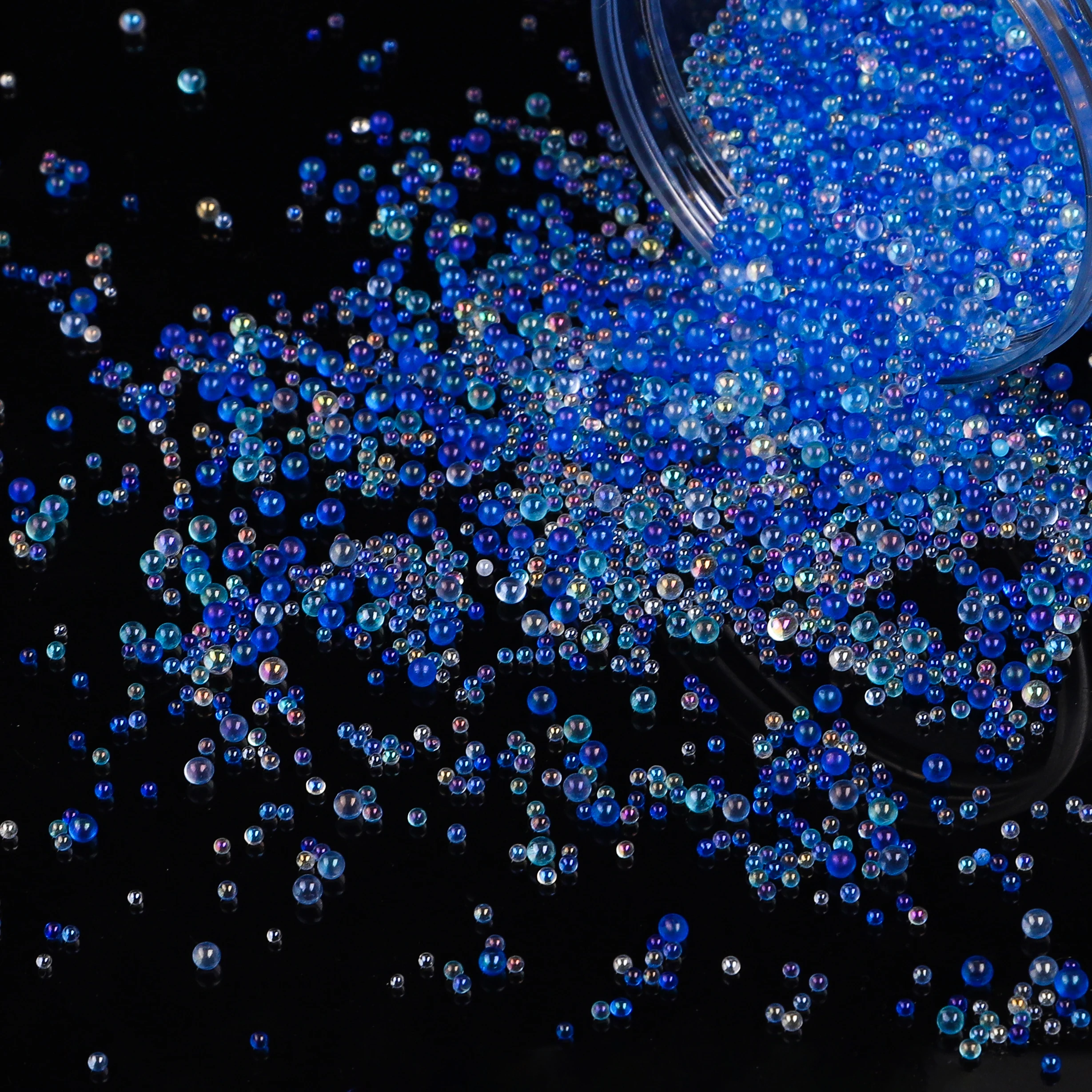 Mini Bubble Ball Beads, 10-20g for DIY Crafting