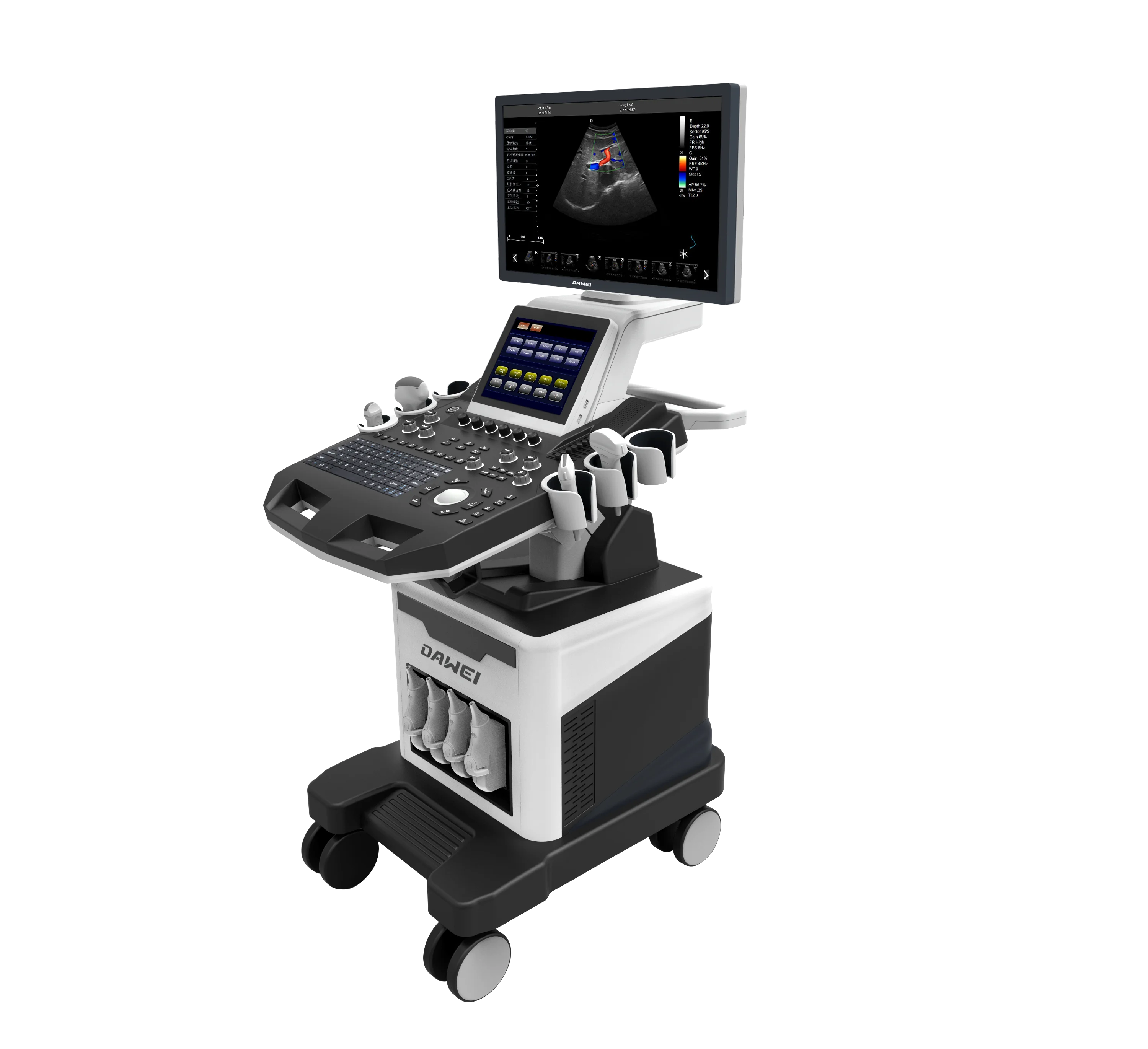 Products subject to negotiationDW-T5 (DW-C80plus) 4d ultrasound machine 128 elements color doppler usg