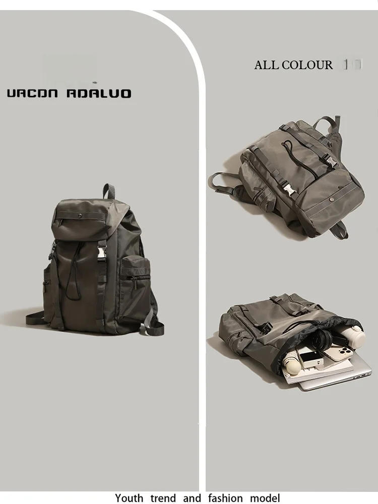 

UR Ox Cloth Bapa ex Large Capaci ort Trip Travel Bag Cuter Bag Student Bookbag College Sle Soft Handle