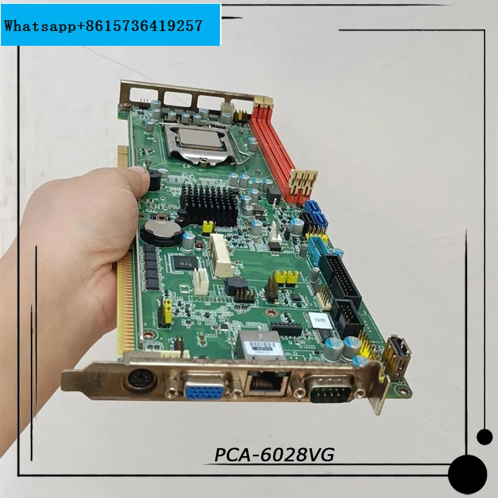 PCA-6028 PCA-6028VG-00A1E Suitable For Advantech Industrial Control Motherboard LGA1150 H81 Single Network Card PCA-6028VG