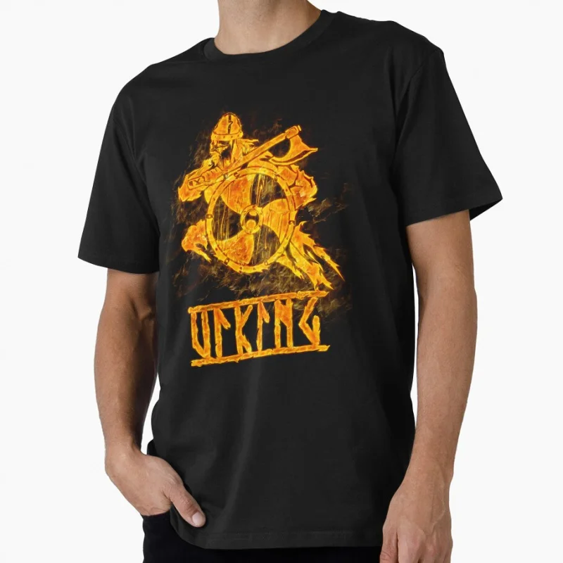 

Aegishjalmur Nordic Viking Symbol celtic runes valhalla mythology gift T shirt for man Large size Tops S-6XL clothes