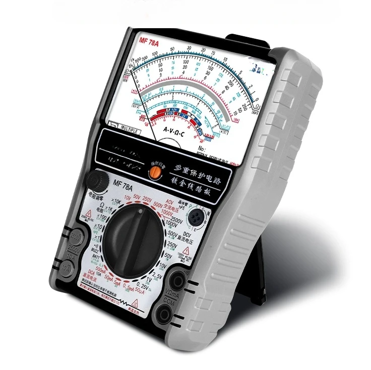 

Импортный мультиметр MF78, высокоточный механический Интеллектуальный измеритель anti burn pointer, многофункциональный