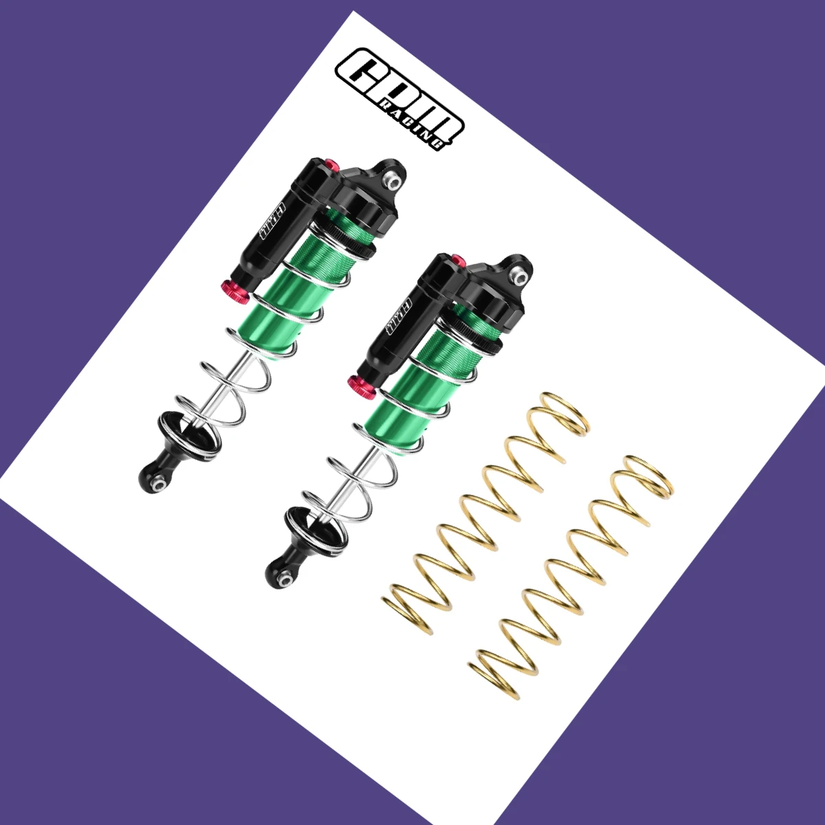 GPM ARRMA 1/5 Kraton 8S For Alu Front L-Shape Piggy Back Adjust Spring Dampers 177mm