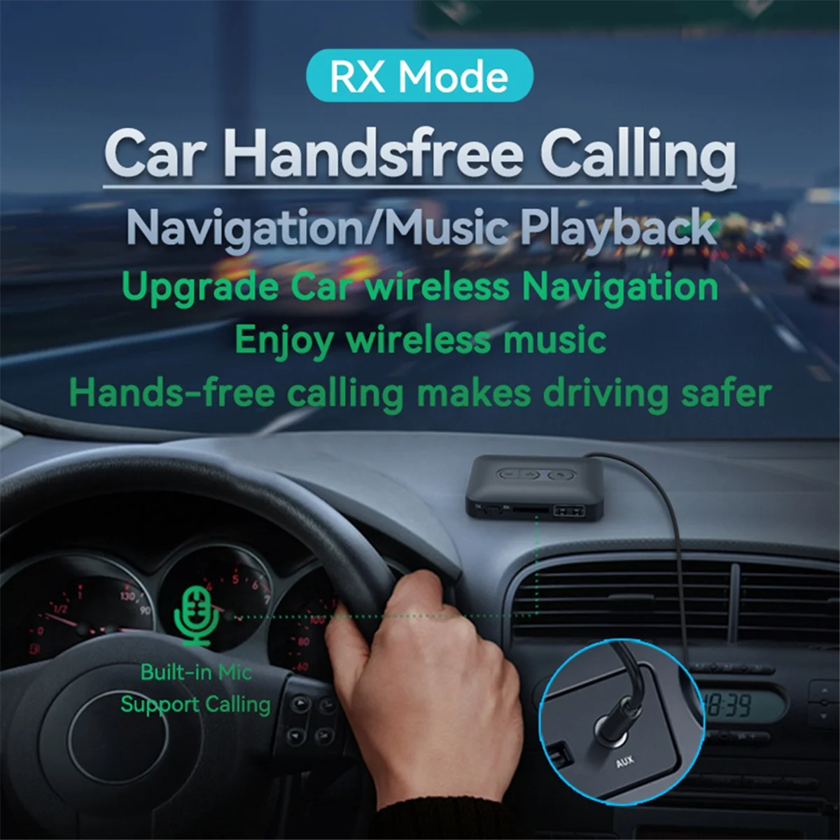 AU49_Bluetooth 5.4 Audio-Empfänger-Sender