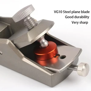 Holzbearbeitung Mini -Ornamente, Aluminiumlegierung, Handebene, europäische Ebene, untere Kante, Holzholz, Tischlerwerkzeuge 10 Hauptverkaufsholzplan - №4