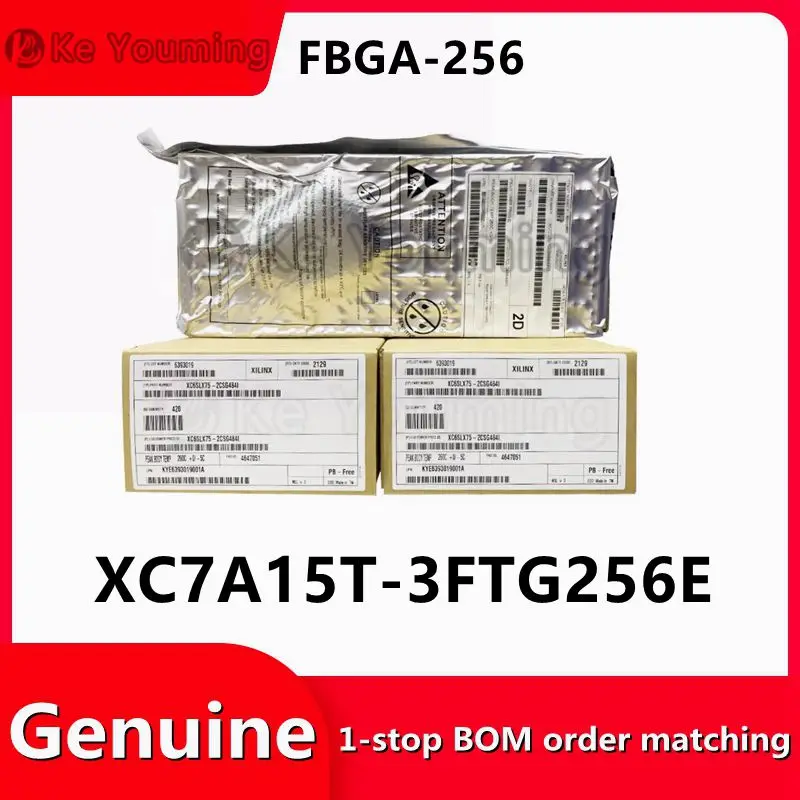 Integrated Circuit IC, Electronic Components, One-stop BOM Distribution, XC7A15T-3FTG256E, FBGA-256, 1Pc