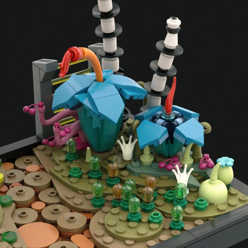 Nieuwe 665 Stuks Beroemde Ster Battle Film Moc Felucia Diorama Model Custom Puzzels Diy Creatieve Ideeën Kinderen Speelgoed Verjaardag Kerstcadeau