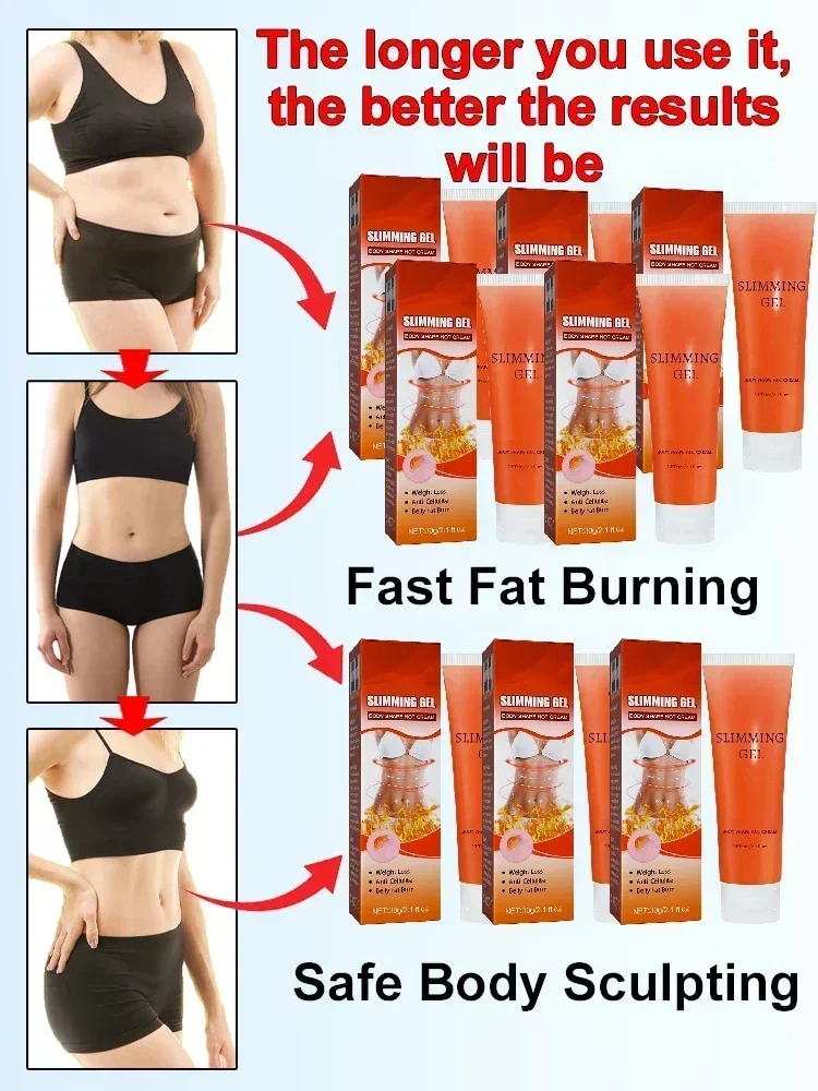 Slimming Gel Fat Burning Full Body Sculpting Man 7 Days Powerful Weight Loss Woman Fast Belly Slimming Products Fat Burner